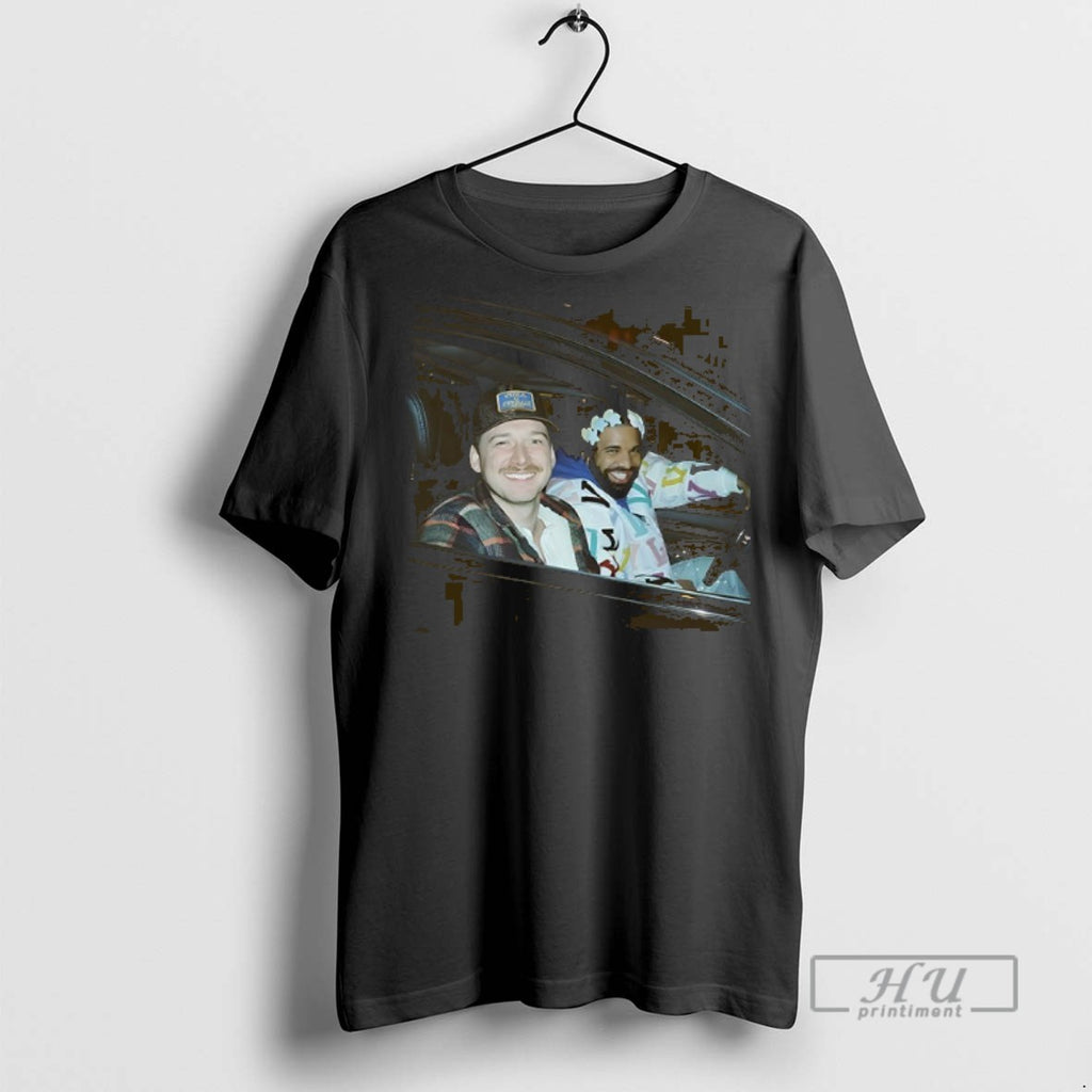 Trending Morgan Wallen And Drake In Car T Shirt