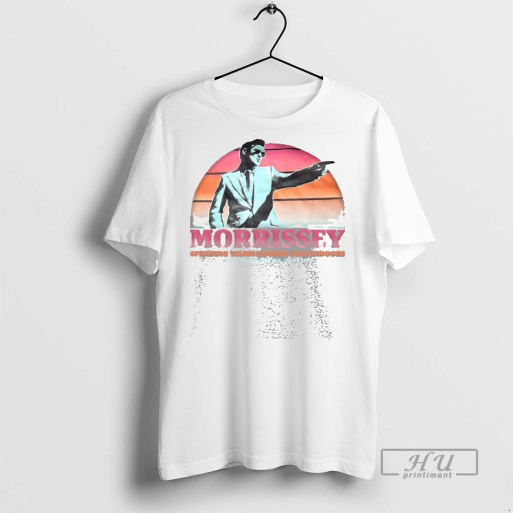 Trending Morrissey Spending Warm Summer Days Indoors June 7th 2025 T Shirt