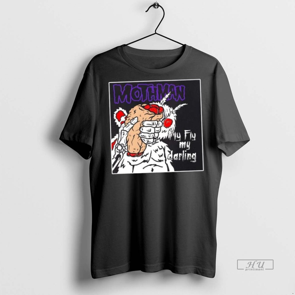 Trending Mothman Fly Fly My Darling Graphic Tee Shirt Sweater