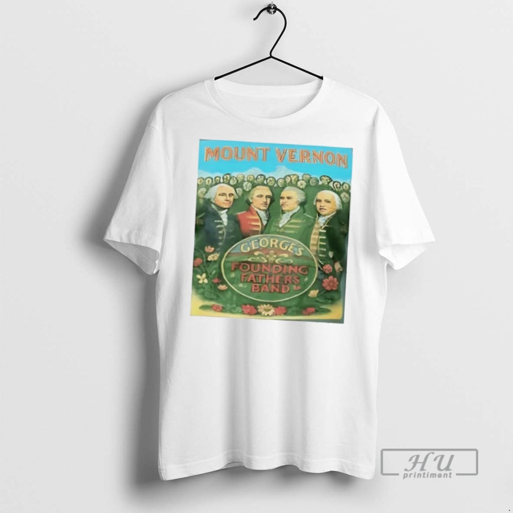 Trending Mount Vernon Georges Founding Fathers Band T Shirt
