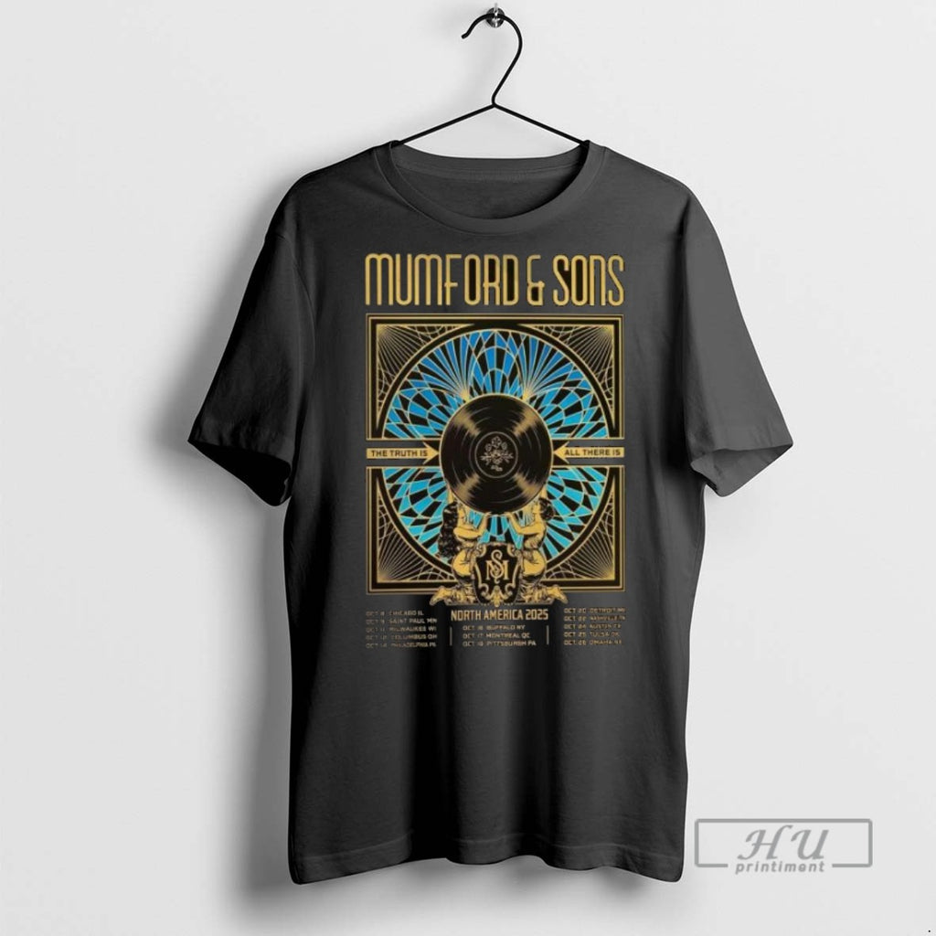 Trending Mumford Sons October 11 2025 Milwaukee Wi Long Sleve Graphic Tee Shirts Sweatshirt Hoodies