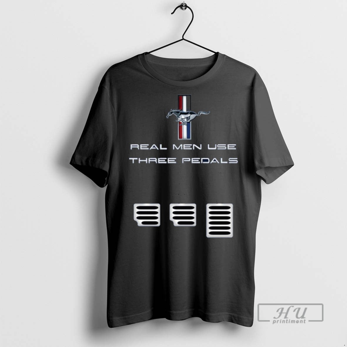 Trending Mustang Real Men Use Three Pedals T Shirt