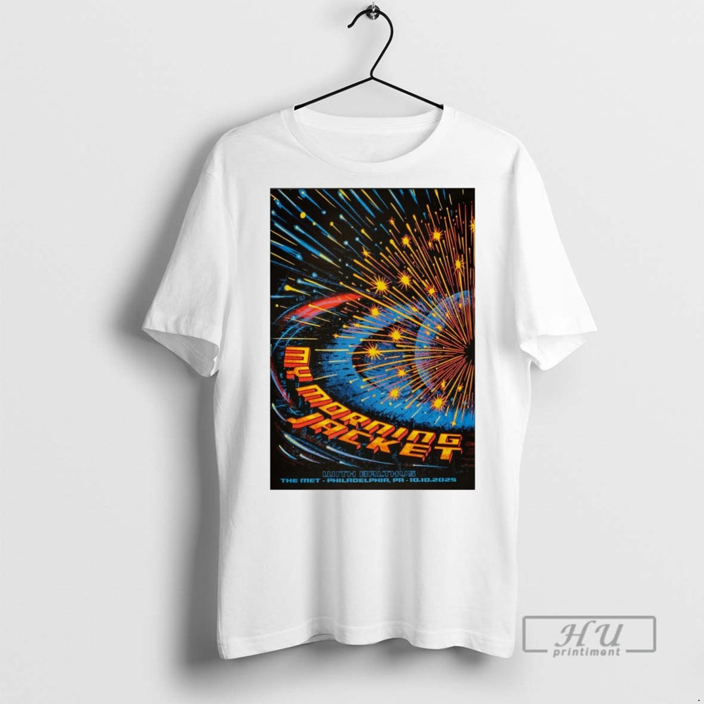 Trending My Morning Jacket The Met October 10 2025 Philadelphia Pa Graphic Tee Shirts
