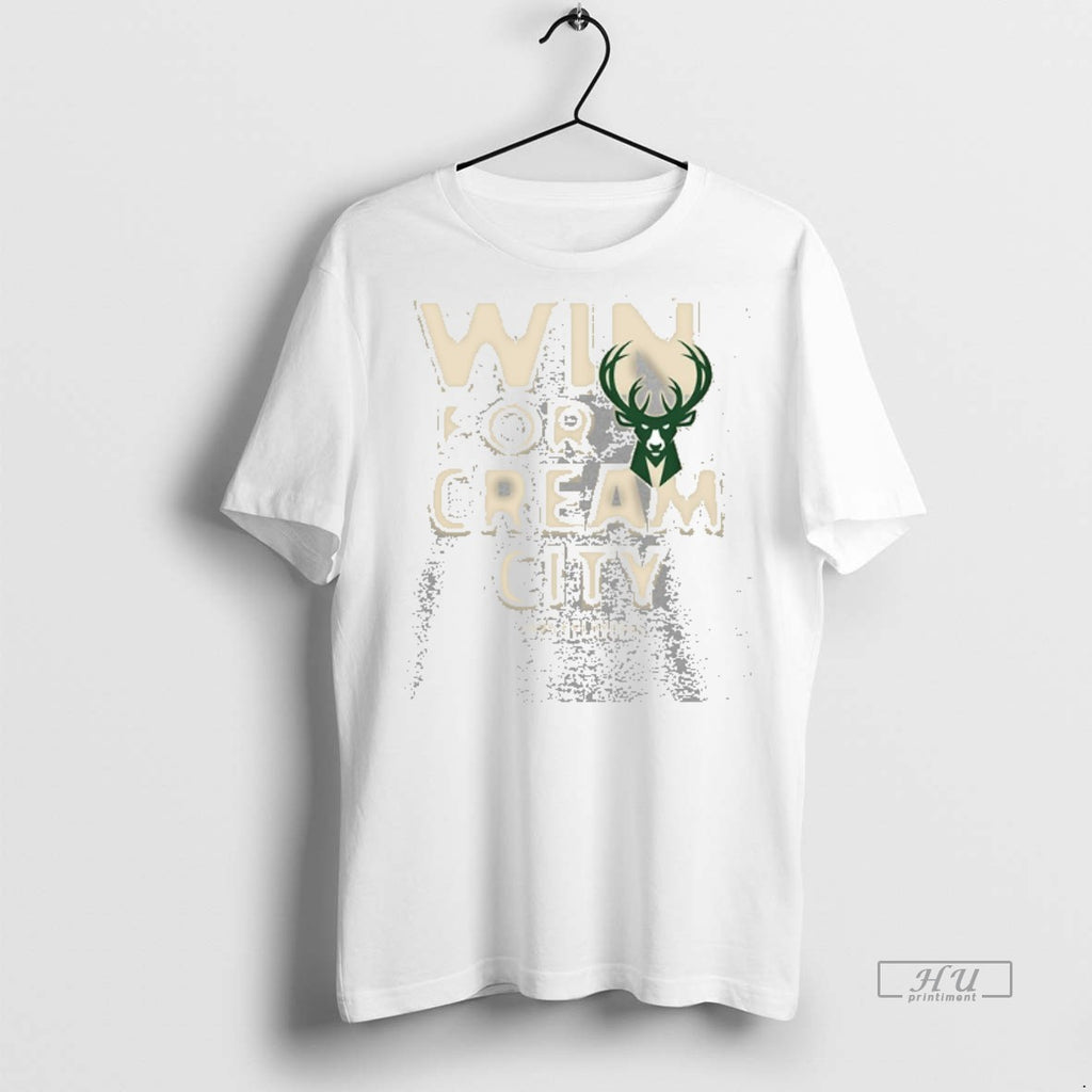 Trending Nba Playoffs Milwaukee Bucks Win For Cream City 2025 Tee Shirt Sweater