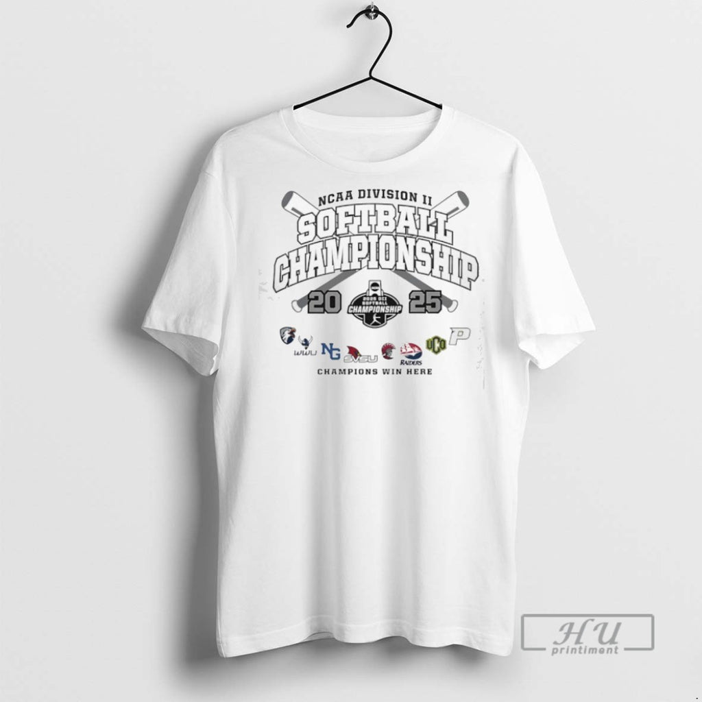 Trending Ncaa Division Ii Softball Championship 8 Teams Logos 2025 Graphic Tee Shirts Sweatshirt Hoodies