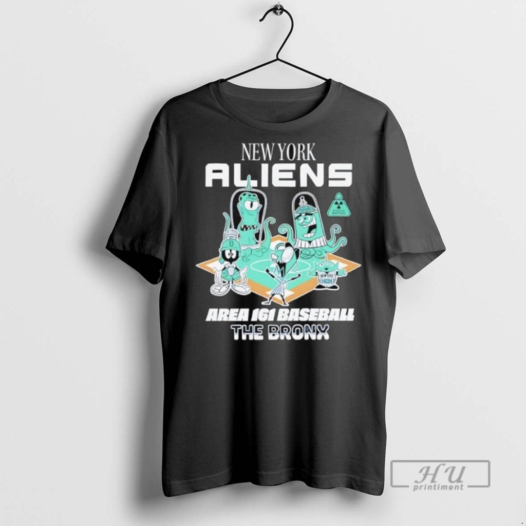 Trending New York Aliens Area 161 Baseball The Bronx T Shirt