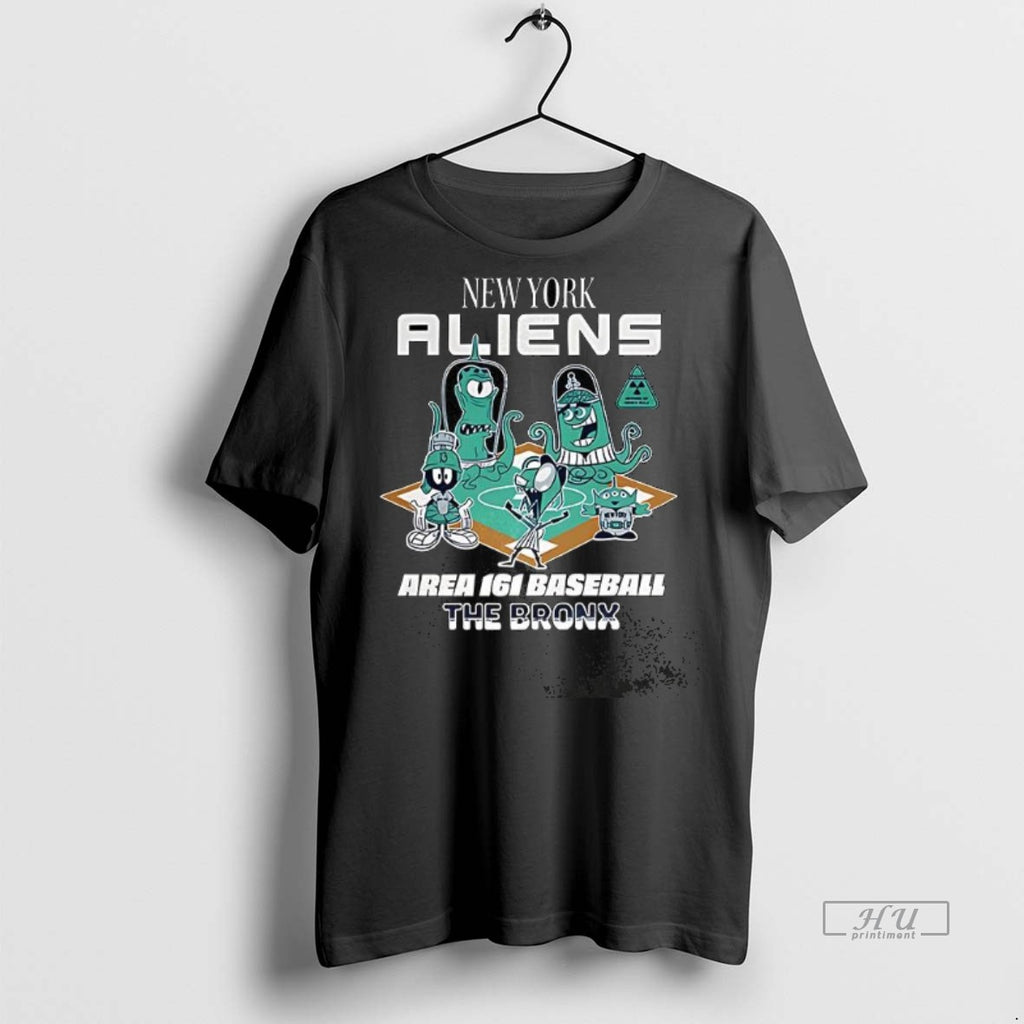 Trending New York Aliens Area 161 Baseball Tee Shirt Sweater