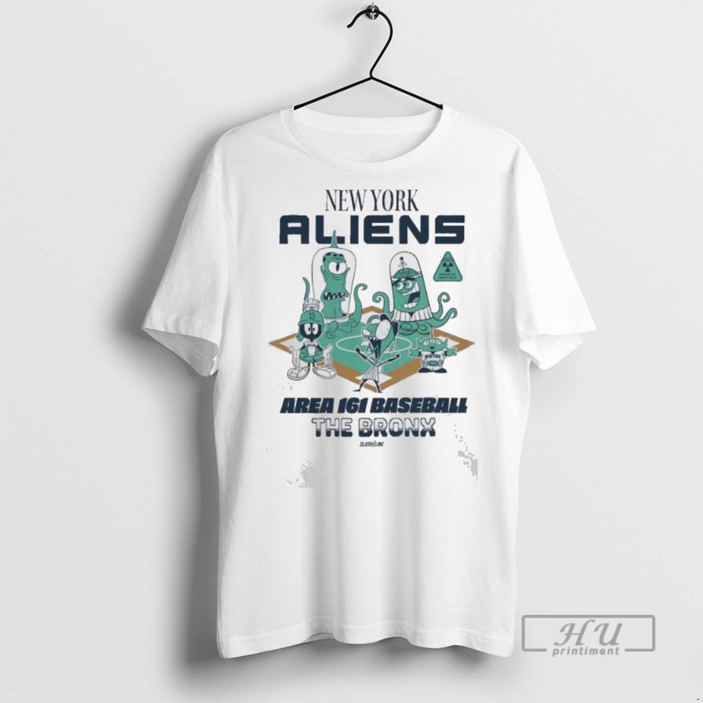 Trending New York Yankees Aliens Area 161 Baseball The Bronx T Shirts