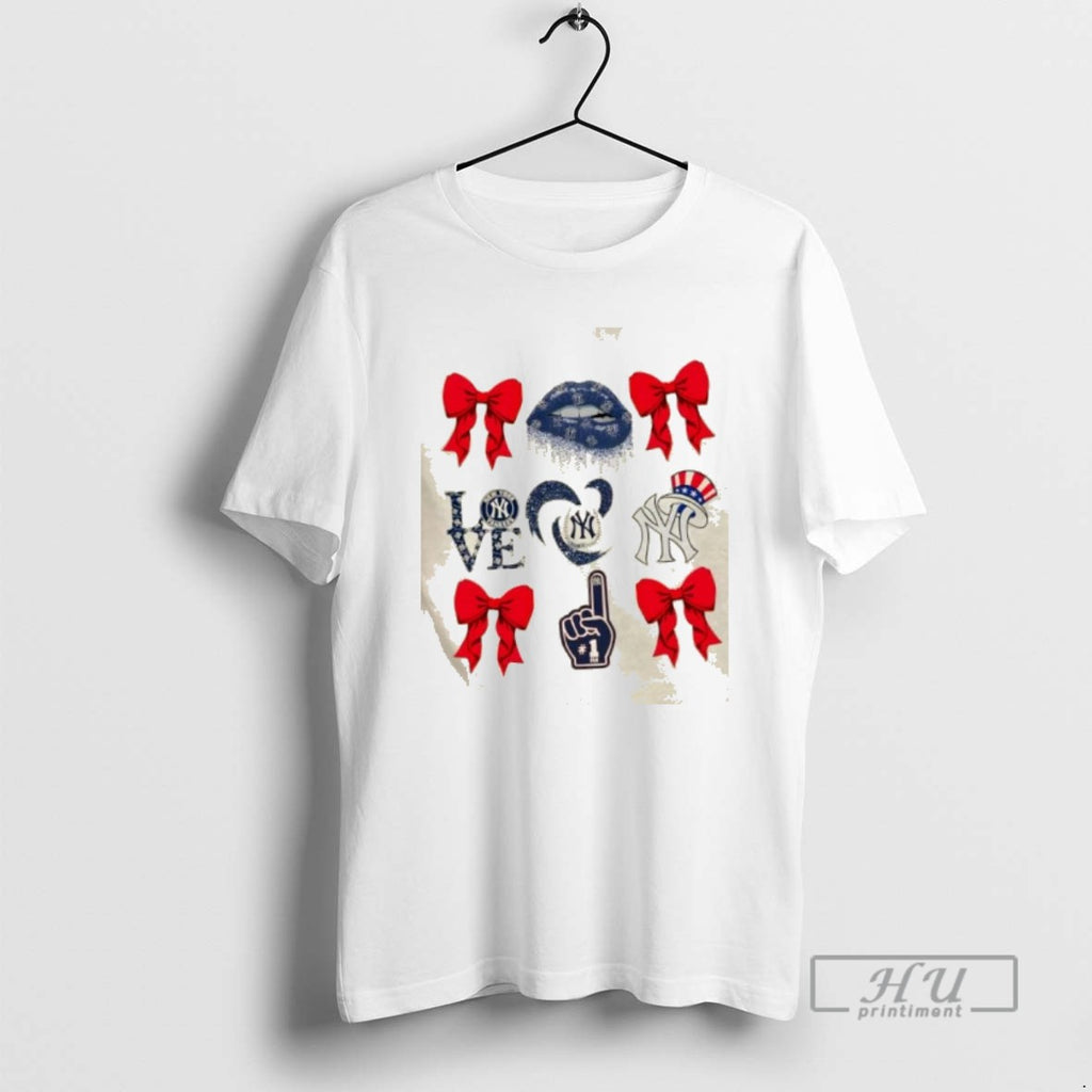 Trending New York Yankees Baseball Coquette T Shirts