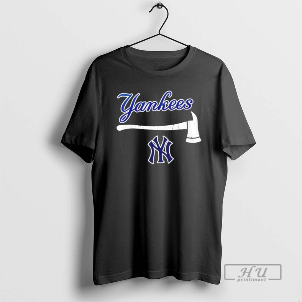 Trending New York Yankees Firefighter Application 2 Sided T Shirts