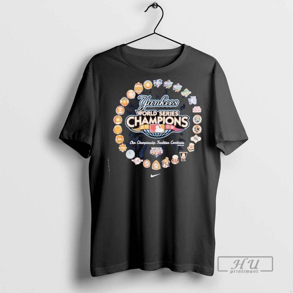Trending New York Yankees World Series Champions All Team Logo Graphic Tee Shirts Sweatshirt Hoodies