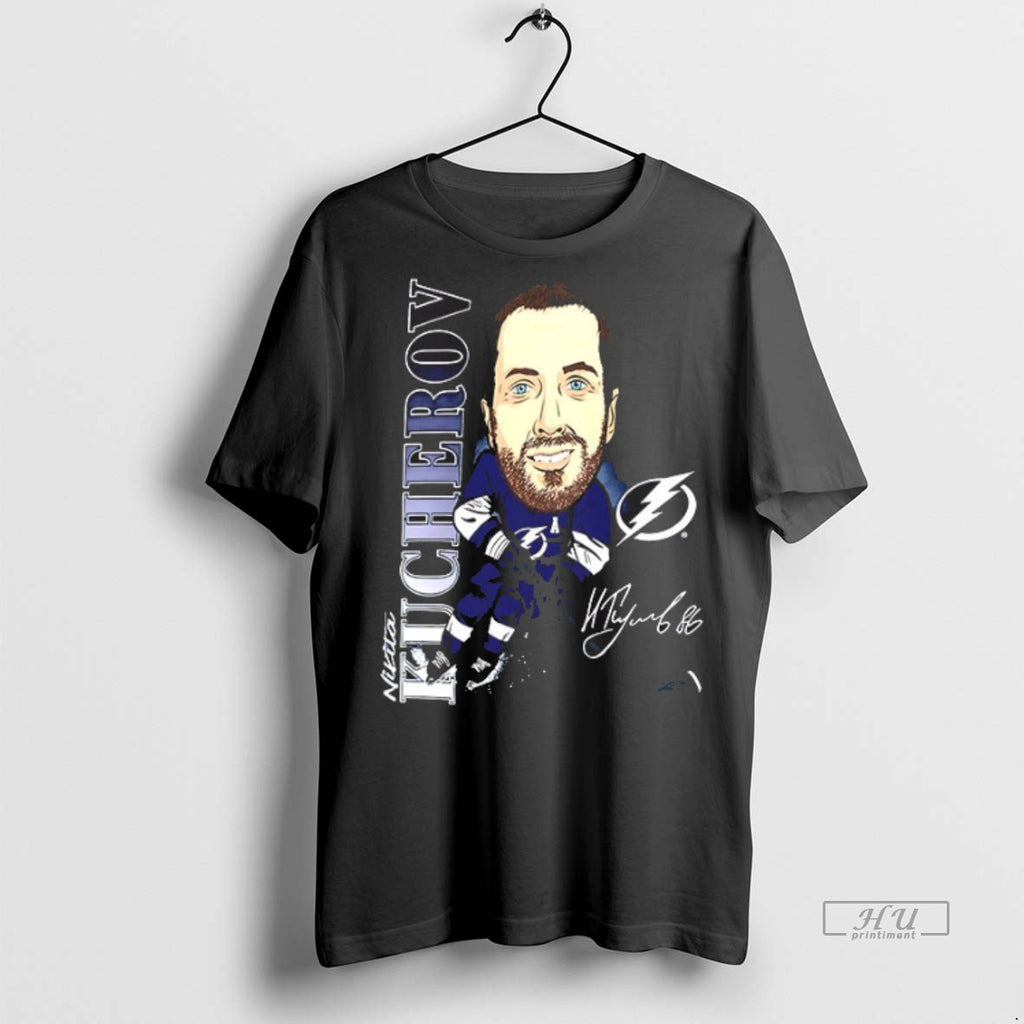 Trending Nikita Kucherov Tampa Bay Lightning Hockey 2025 Nhl Caricature Shirt Sweater