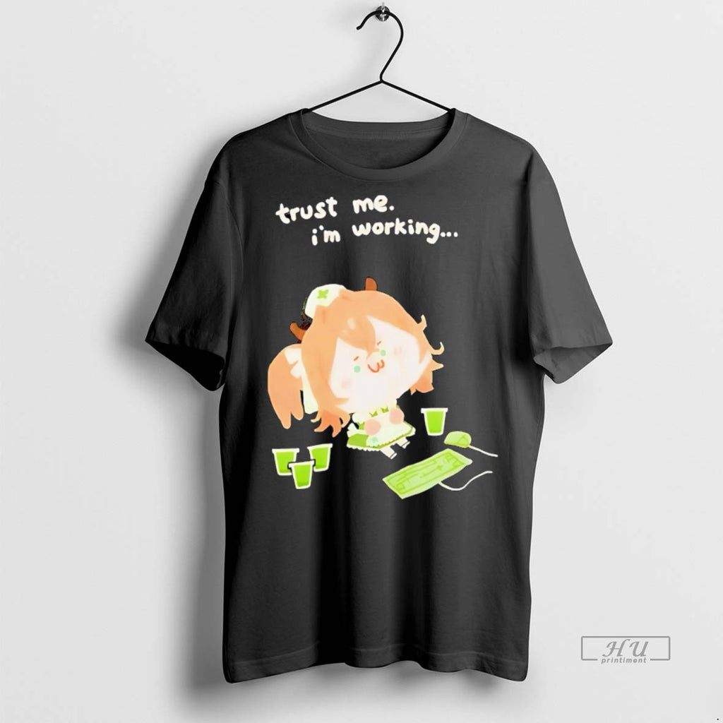 Trending Nimi Nightmare Trust Me Im Working Graphic Tee Shirt Sweater