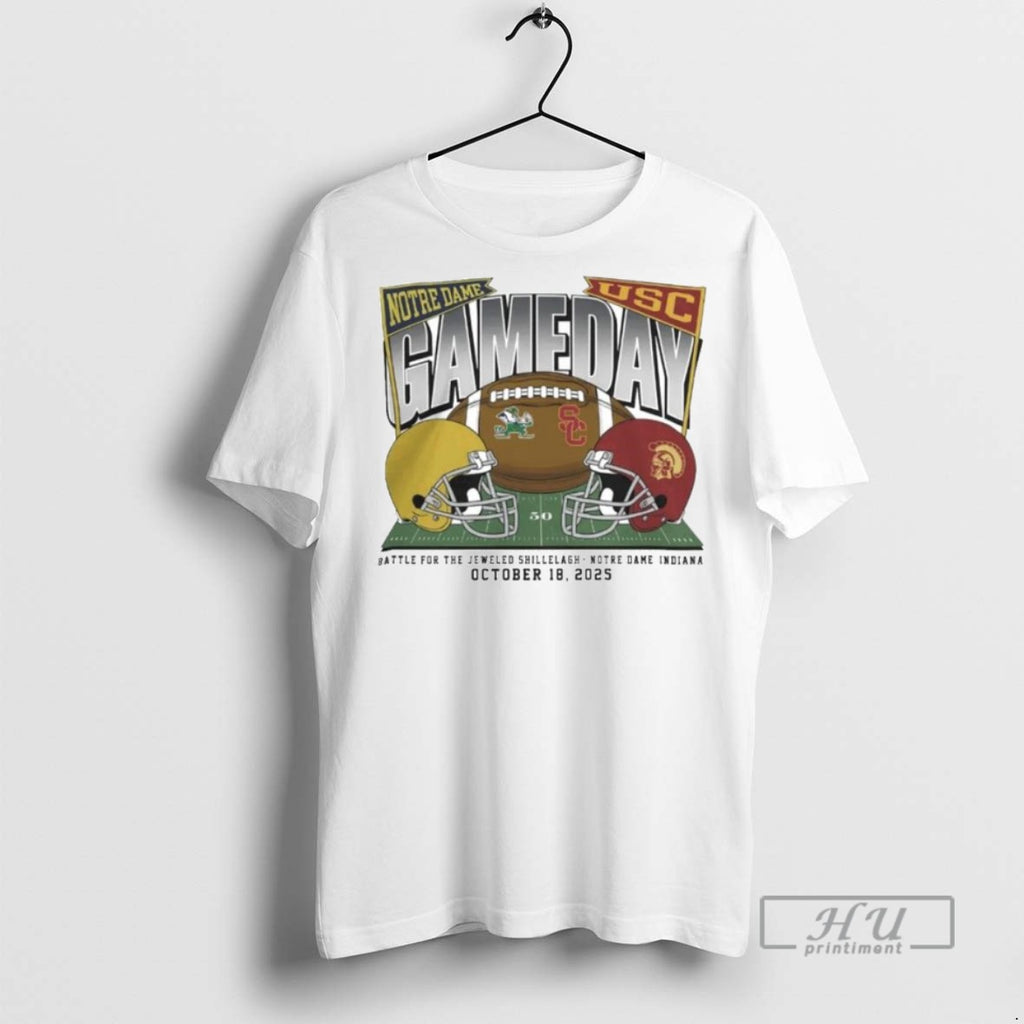 Trending Notre Dame Fighting Irish Vs Usc Trojans 2025 Gameday Battle For The Jeweled Shillelagh
