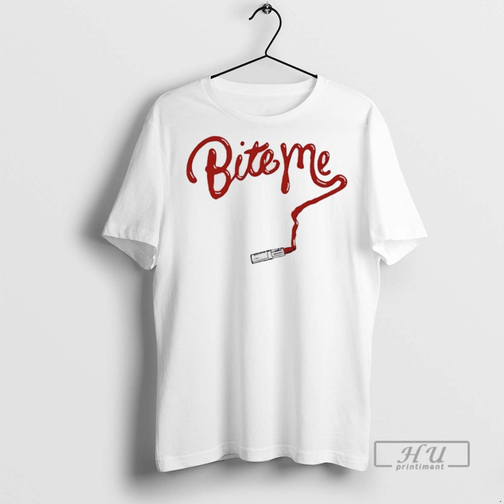 Trending Official Bite Me Lipstick Renee Rapp T Shirt
