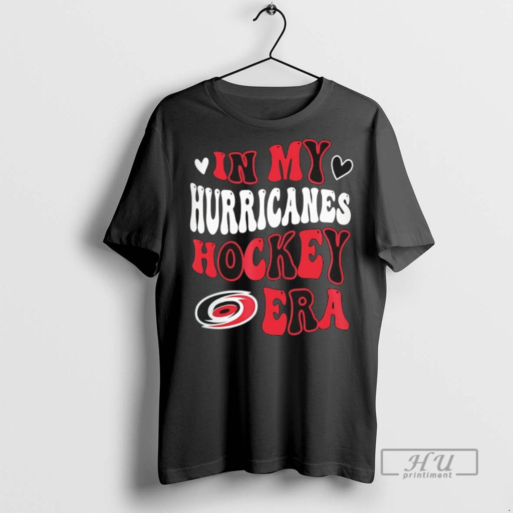 Trending Official Carolina Hurricanes Nhl In My Hockey Era T Shirt