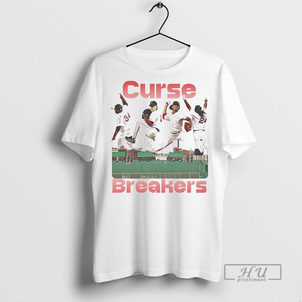 Trending Official Curse Breakers Boston Red Sox T Shirt