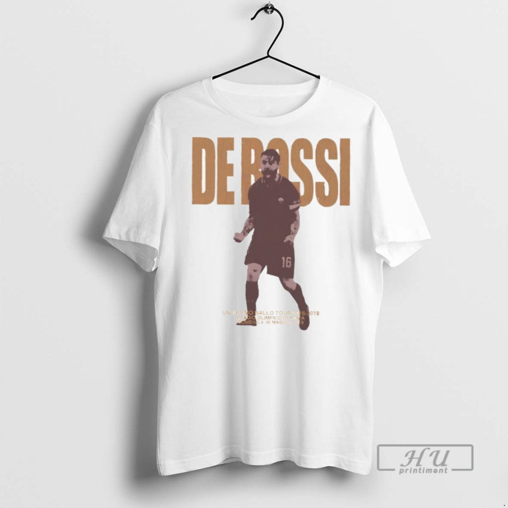 Trending Official Daniele De Rossi As Roma Tour 2018 2019 T Shirt