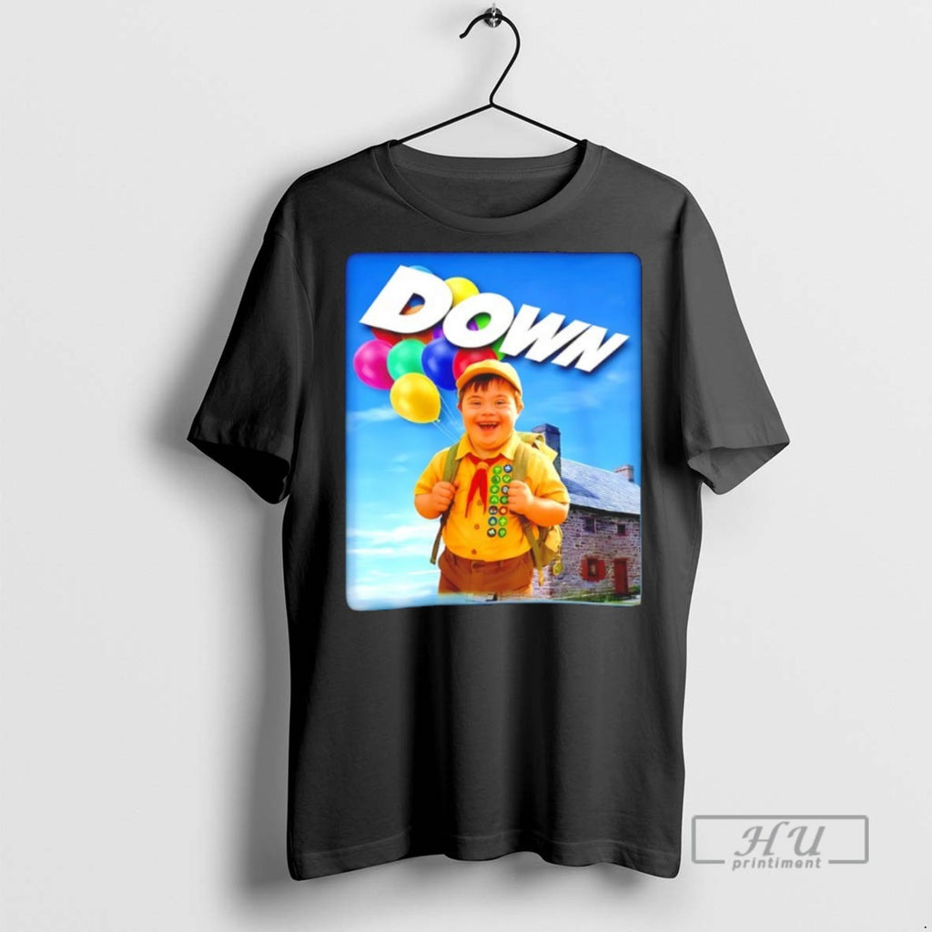 Trending Official Down Up Movie 2009 Parody T Shirt