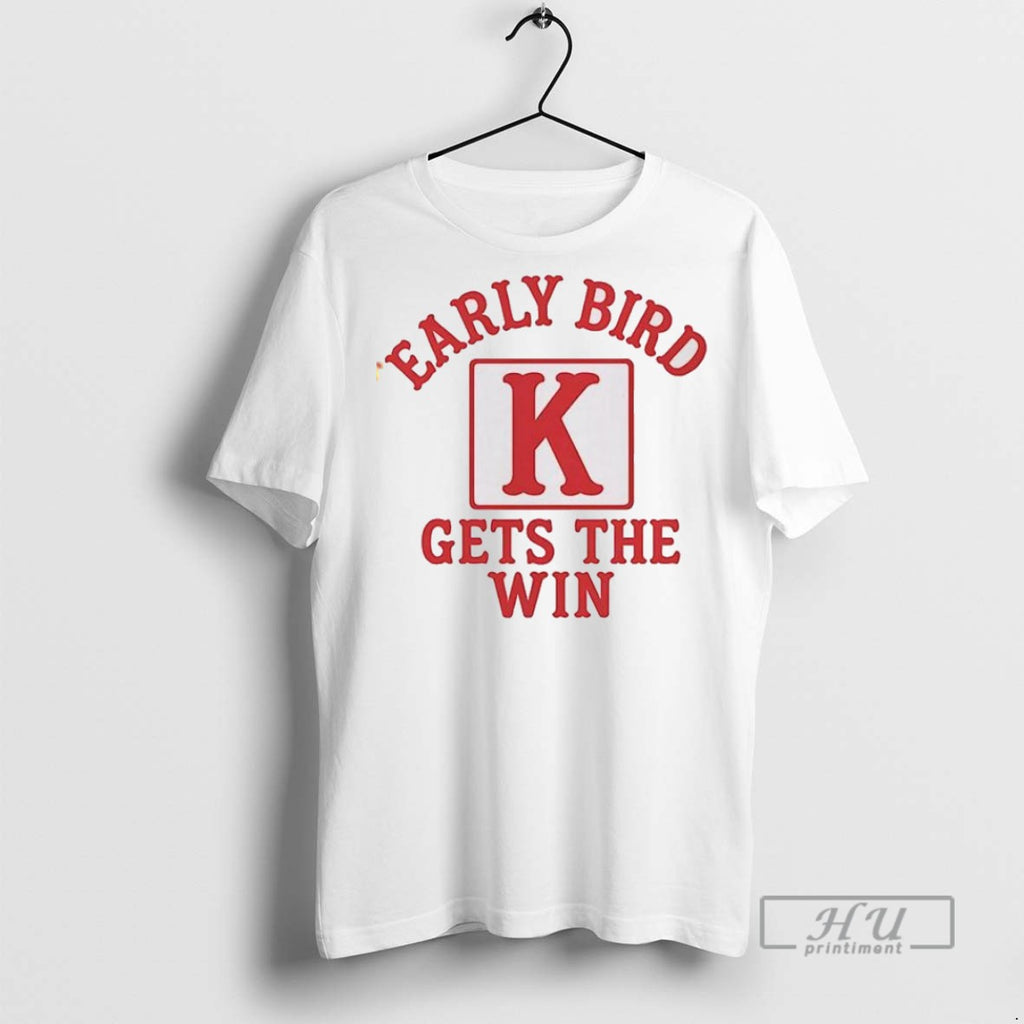 Trending Official Early Bird Gets The Win T Shirt