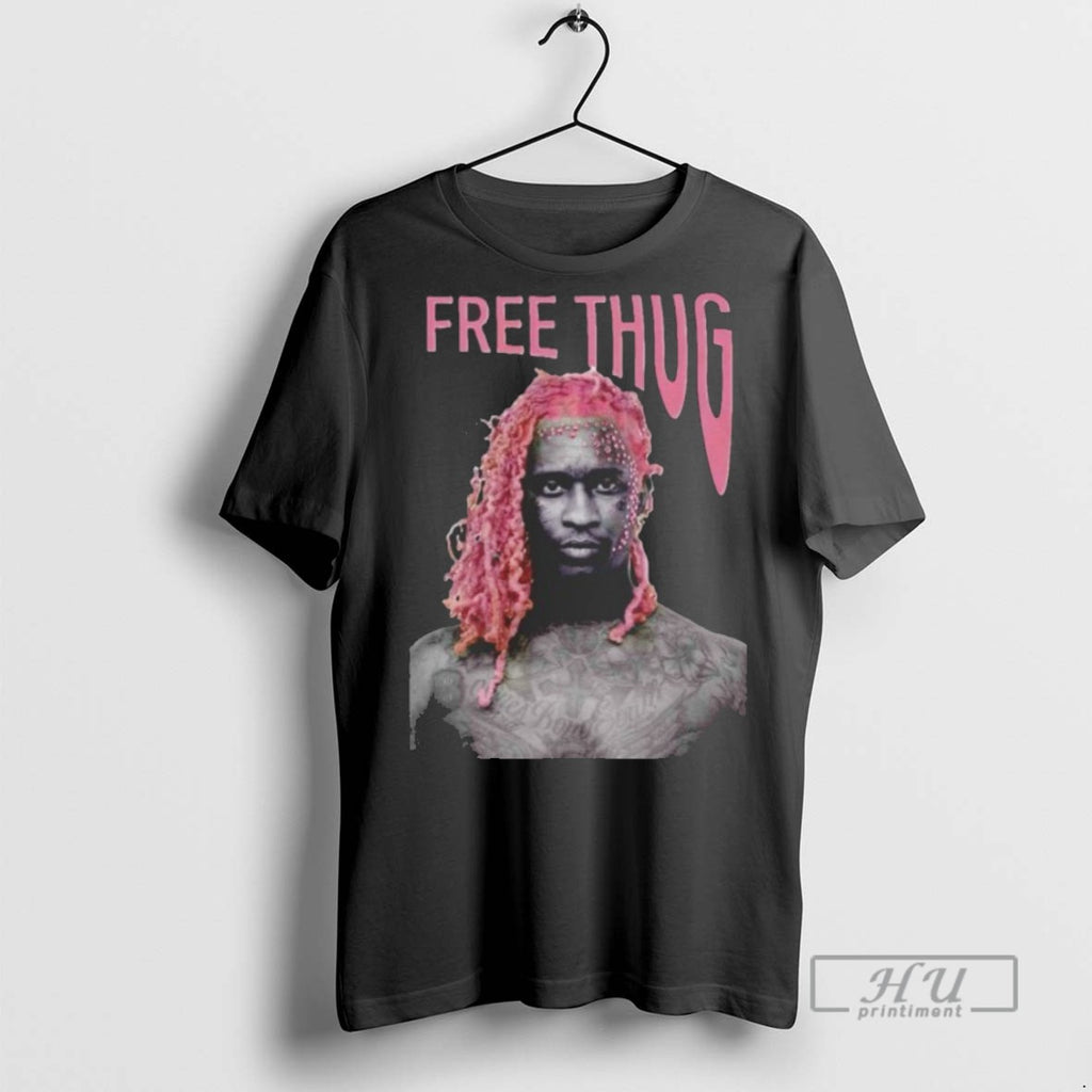 Trending Official Free Young Thug Portrait T Shirt