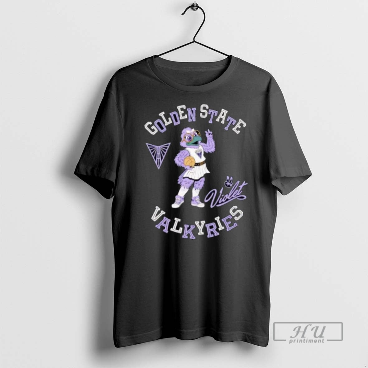 Trending Official Golden State Valkyries Violet Mascot T Shirt