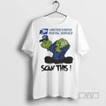 Trending Official Grinch Christmas 2025 United States Postal Service Scan This T Shirt