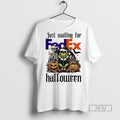 Trending Official Grinch Just Waiting For Fedex Pumpkin Halloween 2025 T Shirt