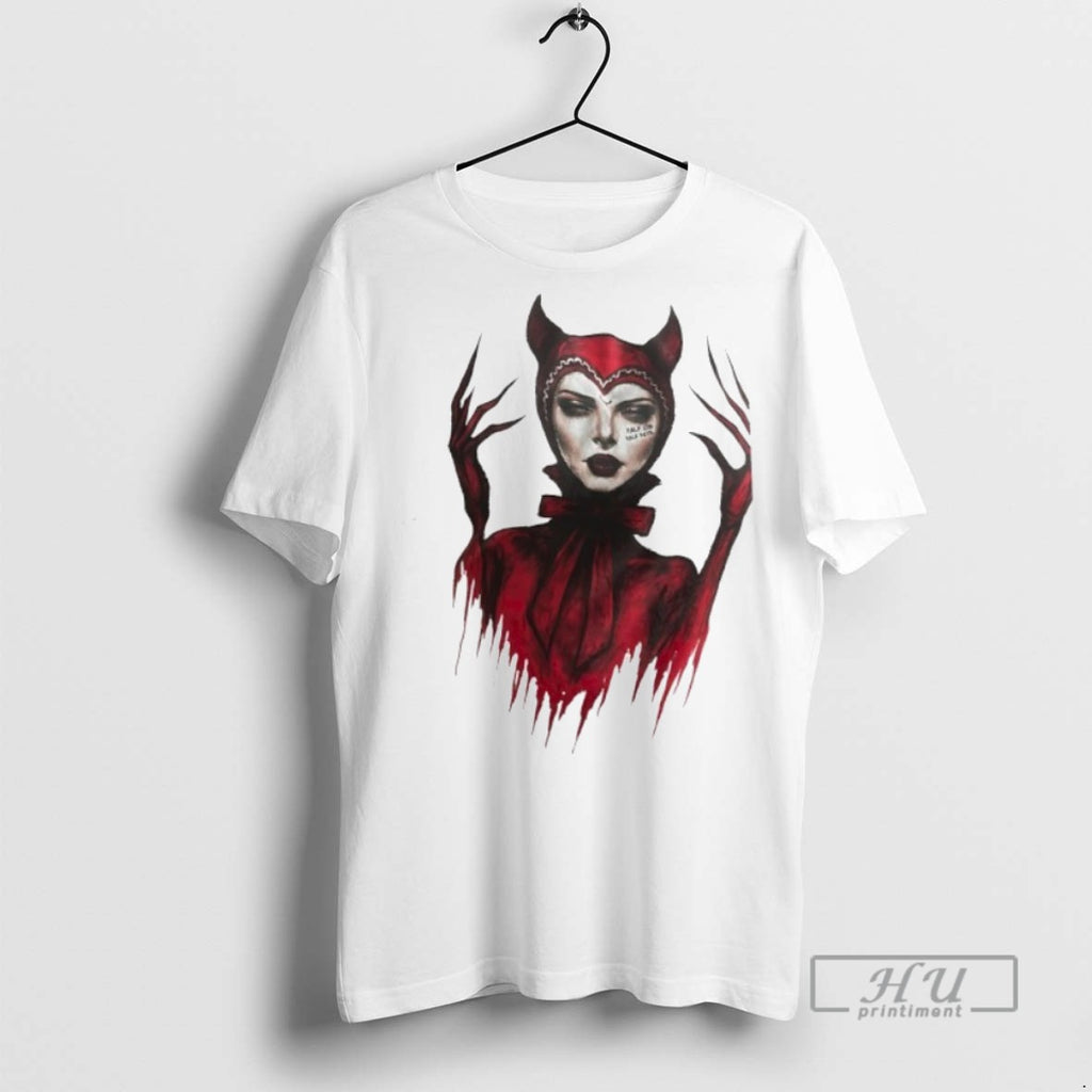 Trending Official Half God Half Devil Halloween T Shirt