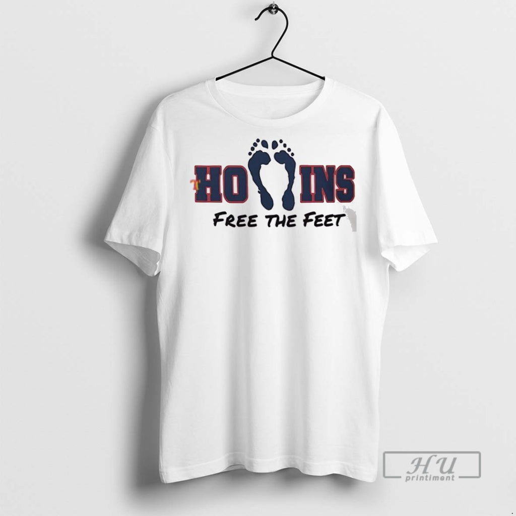 Trending Official Hoins Free The Feet T Shirt