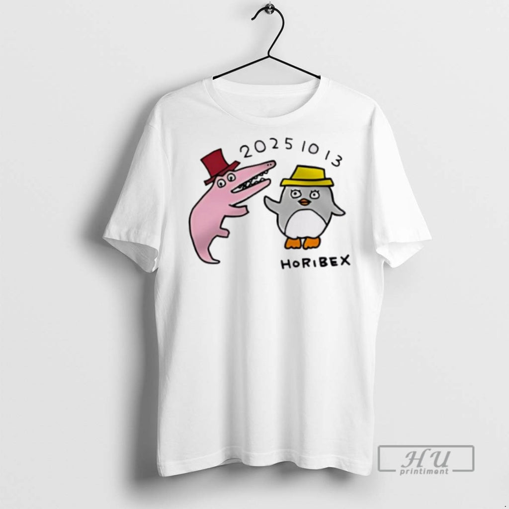 Trending Official Horibex 2025 1013 Cartoon T Shirt