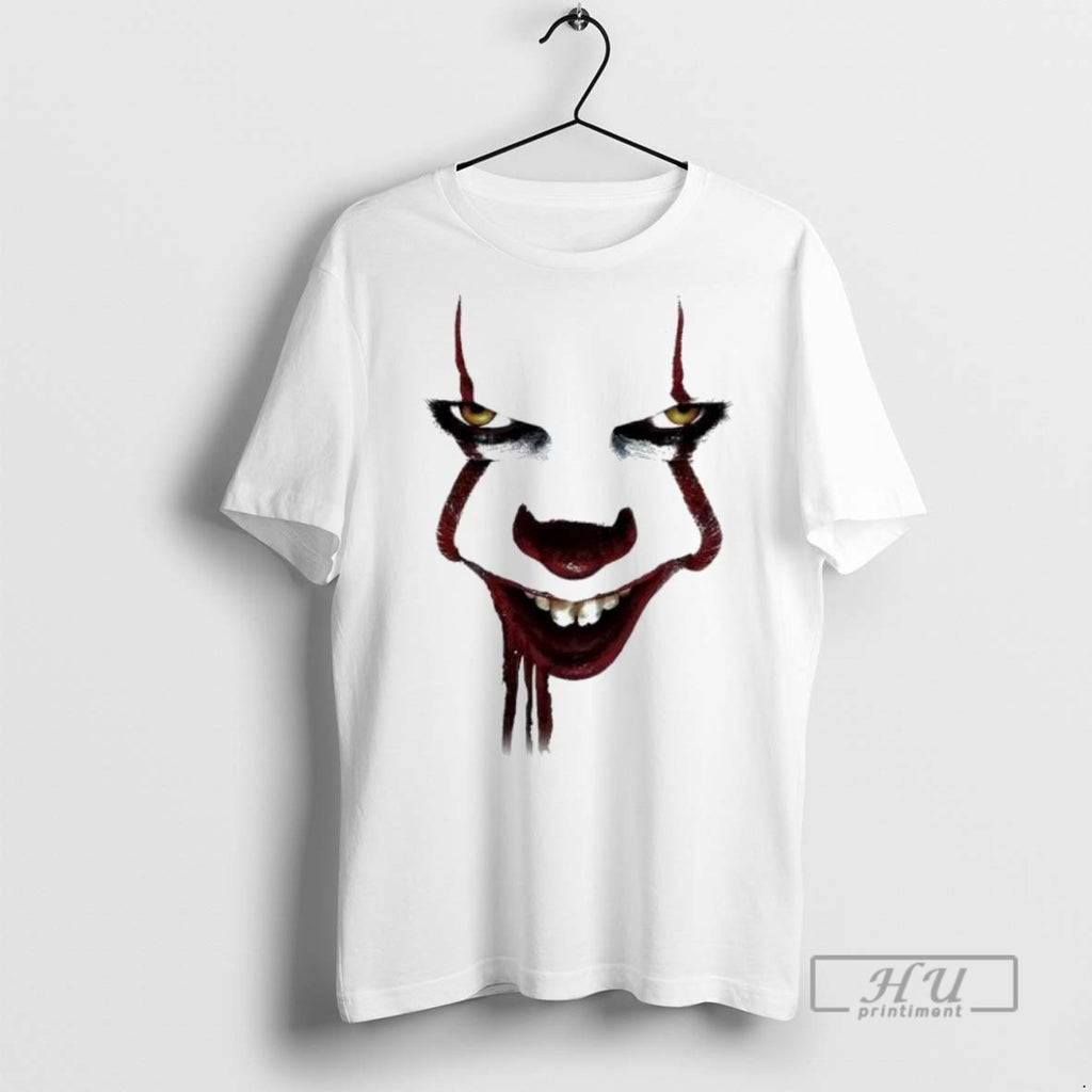 Trending Official It Face Graphic Halloween T Shirt