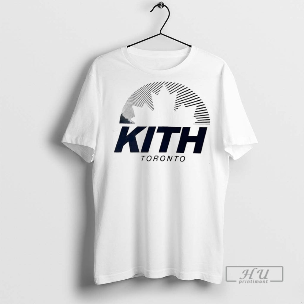 Trending Official Kith Toronto Maple Leaf Logo T Shirt