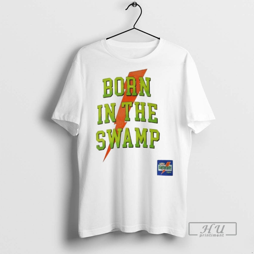 Trending Official Lafavre X Gatorade Florida Gators Born In The Swamp T Shirt