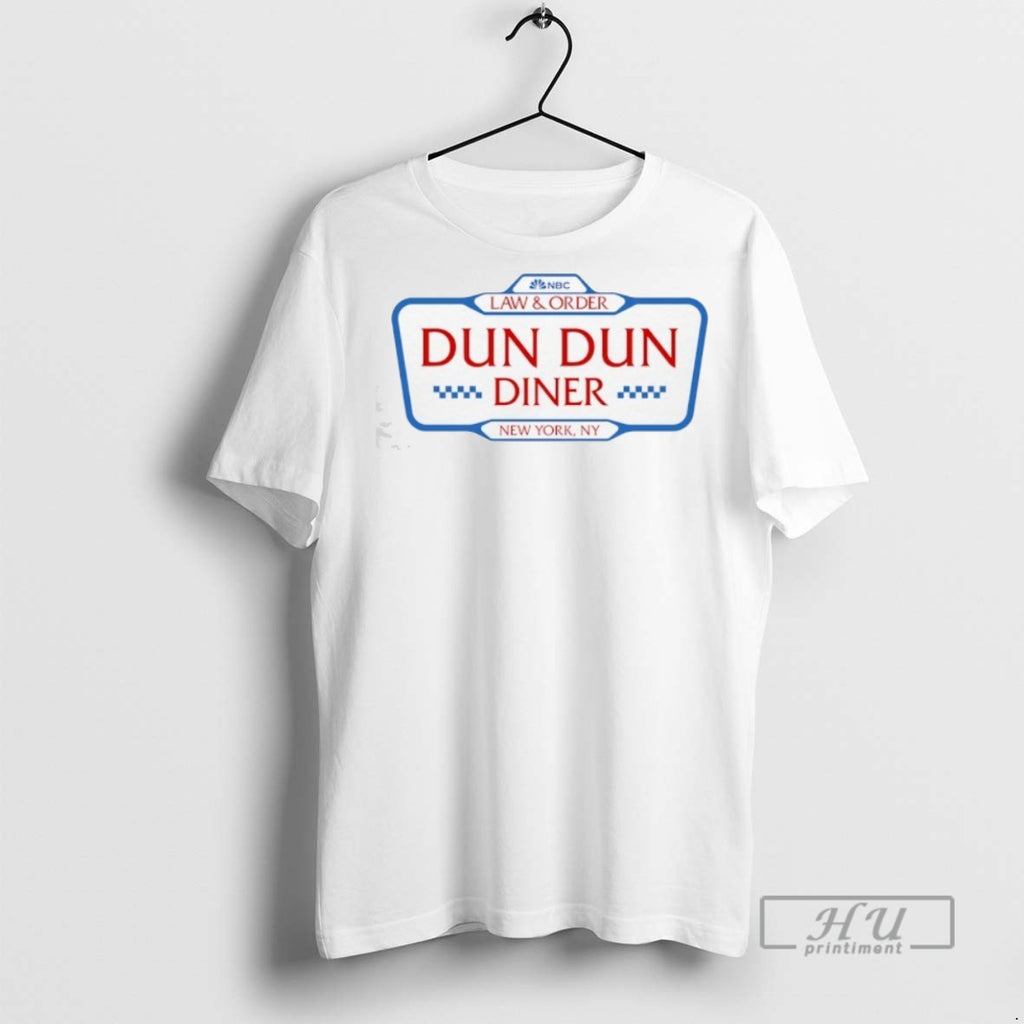 Trending Official Law And Order Dun Dun Diner Logo T Shirt