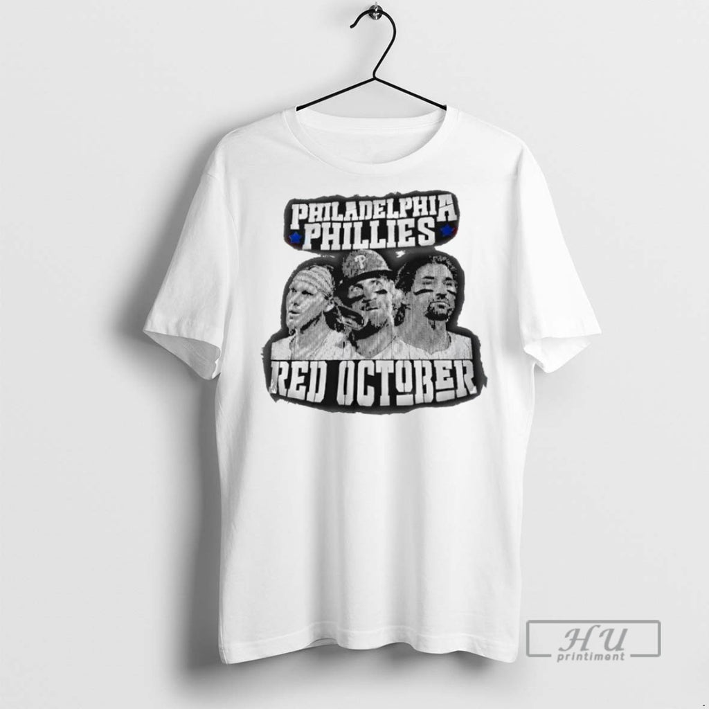 Trending Official Philadelphia Phillies Red October T Shirt