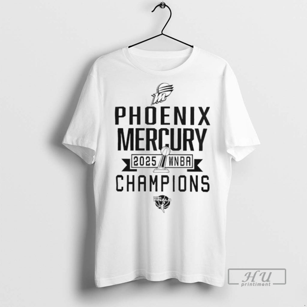 Trending Official Phoenix Mercury Wnba Champions 2025 T Shirt