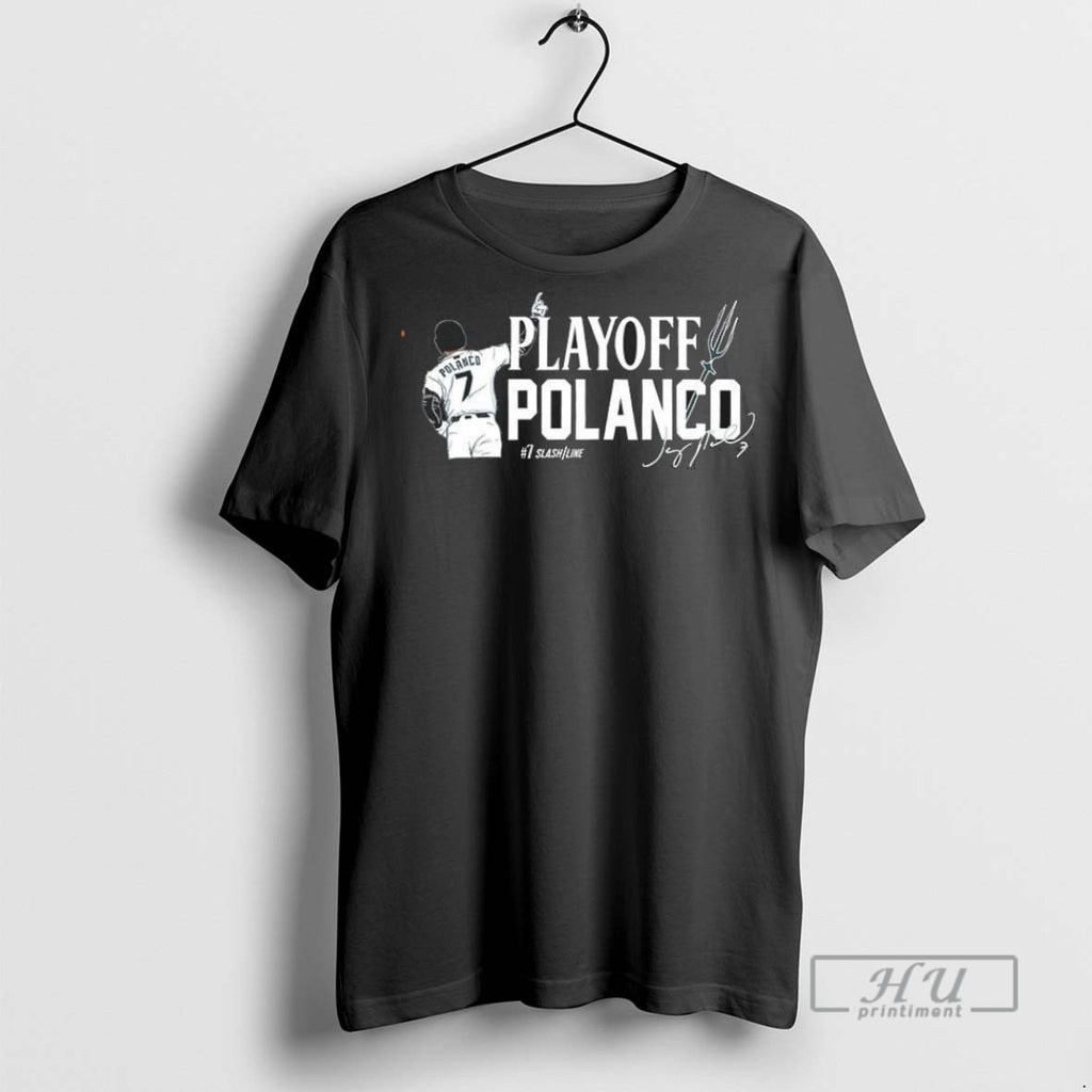 Trending Official Playoff Polanco Seattle Mariners T Shirt