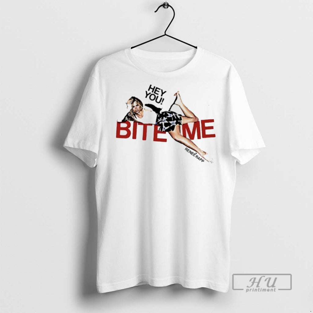 Trending Official Renee Rapp Hey You Bite Me T Shirt