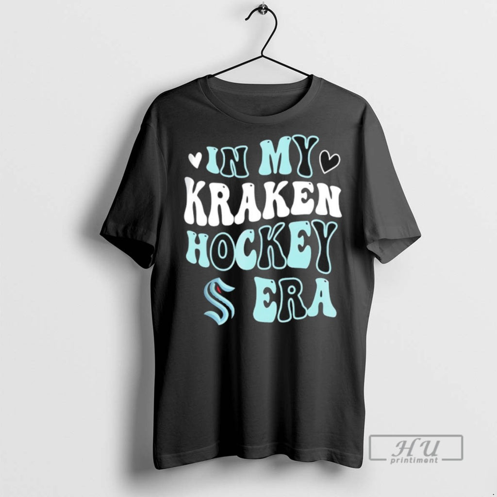 Trending Official Seattle Kraken Nhl In My Hockey Era T Shirt