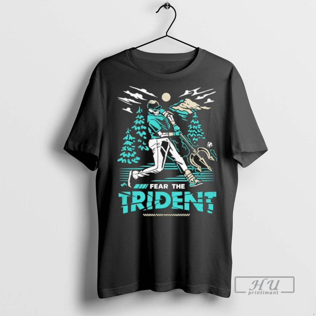 Trending Official Seattle Mariners Baseball Fear The Trident Swing T Shirt