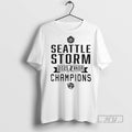 Trending Official Seattle Storm Wnba Champions 2025 T Shirt