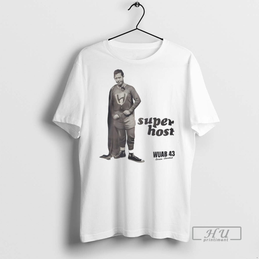 Trending Official Superhost Wuab 43 Lorain Cleveland T Shirt