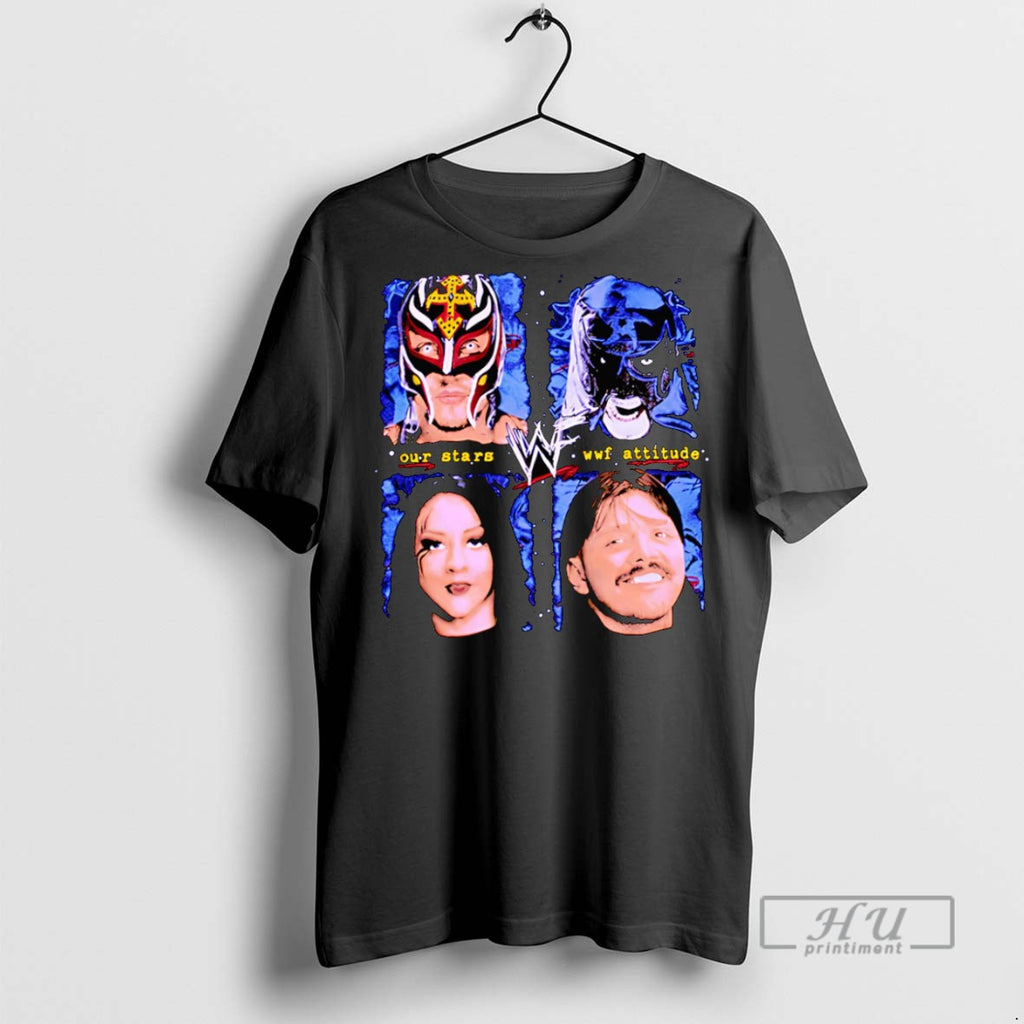 Trending Official The Big 4 Our Stars Wwf Attitude T Shirt
