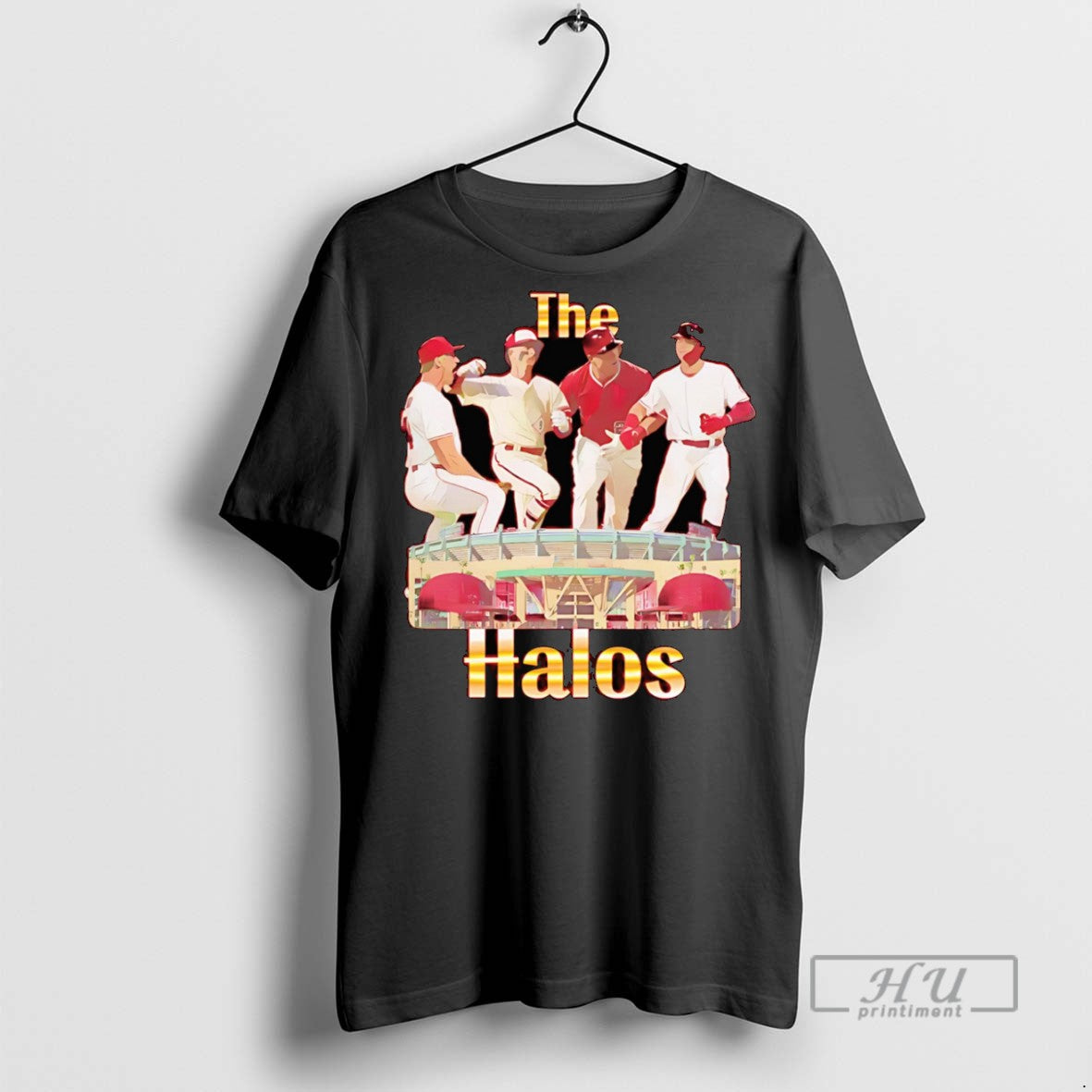 Trending Official The Halos Los Angeles Baseball T Shirt