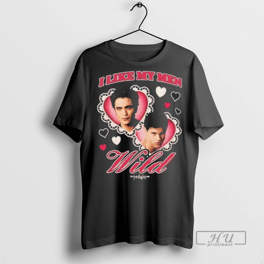 Trending Official The Twilight Saga Edward Jacob Hearts T Shirt