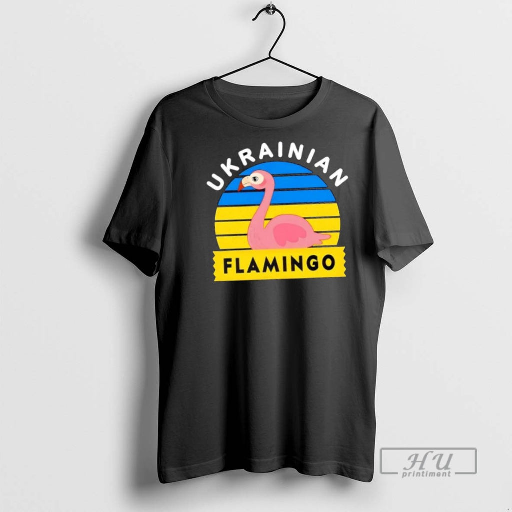 Trending Official Ukrainian Flamingo T Shirt