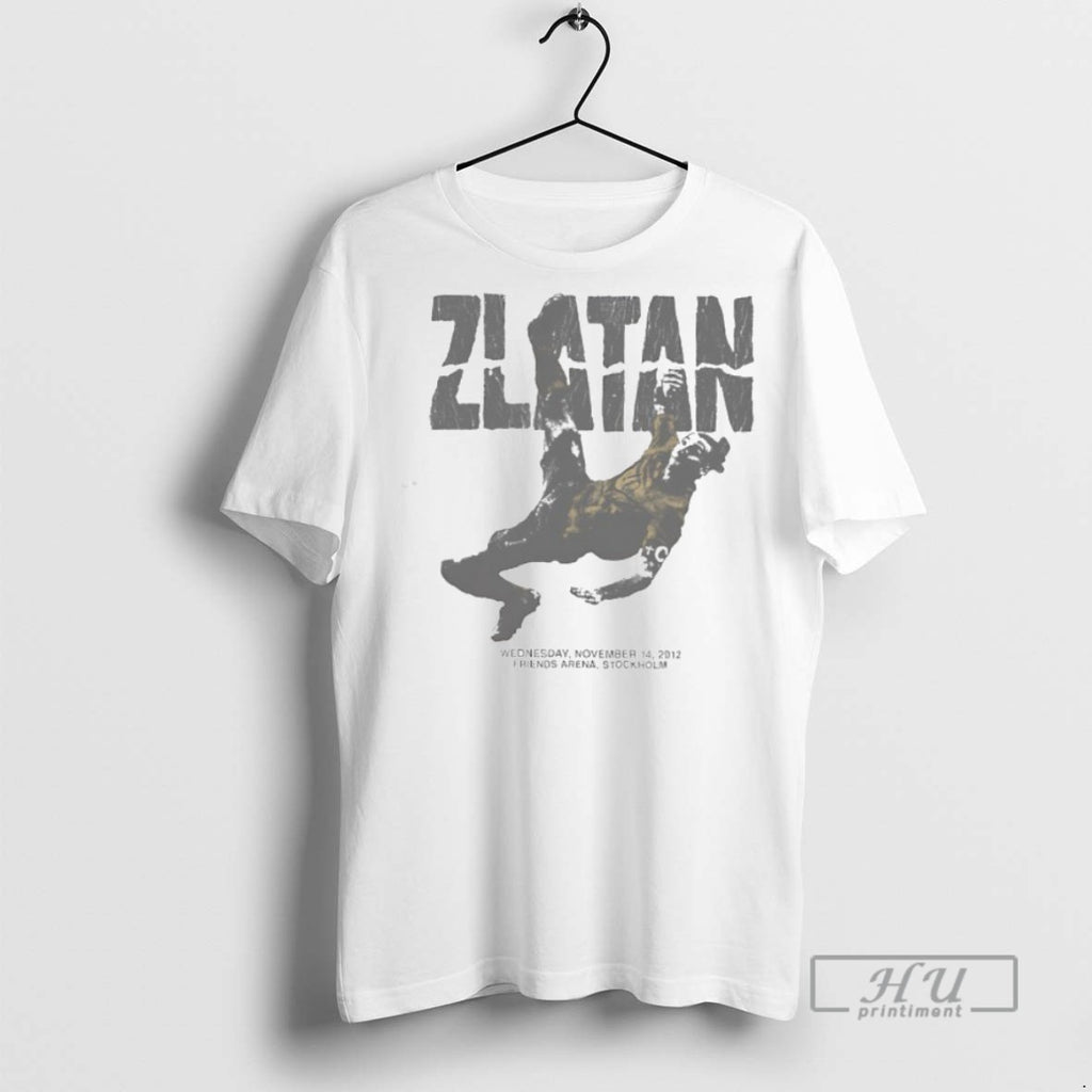 Trending Official Zlatan Ibrahimovic Paris Saint Germain Wednesday November 14 2012 T Shirt