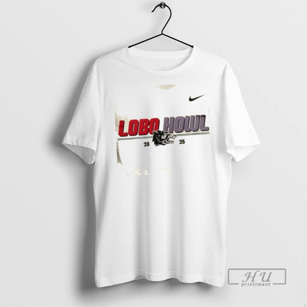 Trending Officials 2025 New Mexico Lobos Lobo Howl 2 Sided T Shirt