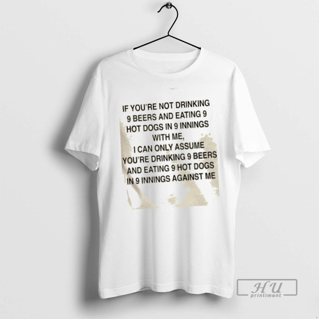 Trending Officials 9 Beers 9 Hot Dogs 9 Innings T Shirt